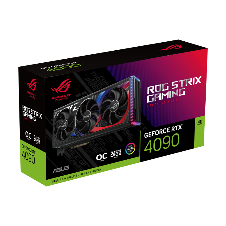 華碩（ASUS） RTX4090 OC電競系列 臺式機電腦遊戲電競獨立顯卡 猛禽4090（黑）